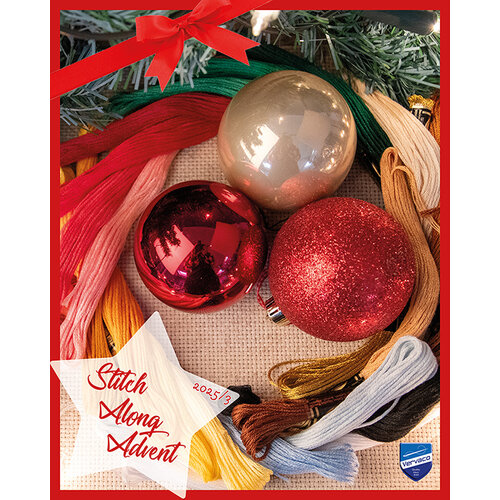 Vervaco Materialenpakket kit Secret Stitch Along Advent 2025/3