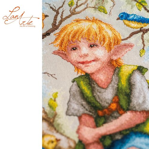 Lanarte Telpakket kit Chatter among the leaves