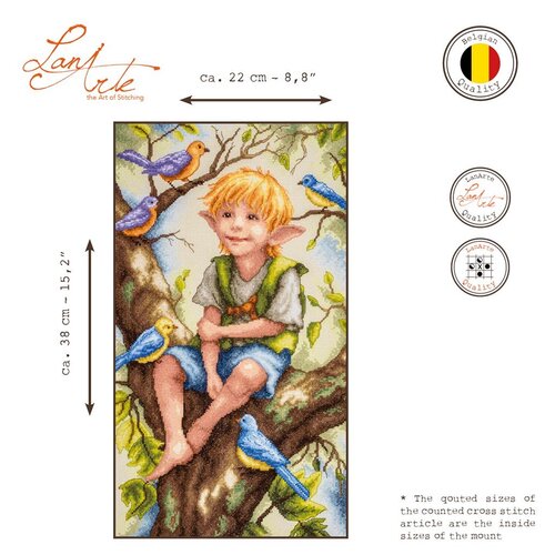 Lanarte Telpakket kit Chatter among the leaves