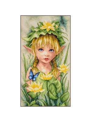 Lanarte Telpakket kit Lily crowned Fairy Lanarte Telpakket kit Lily crowned Fairy