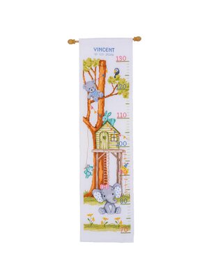 Vervaco Telpakket Meetlat kit Aan de boomhut Vervaco Telpakket Meetlat kit Aan de boomhut