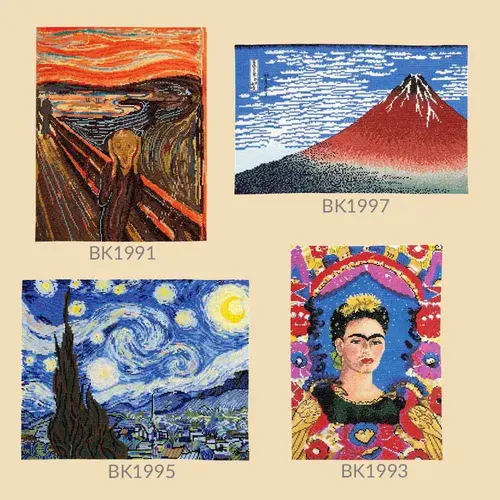 DMC Borduurpakket Masters Collectie - The Scream - DMC DMC Borduurpakket Masters Collectie - The Scream - DMC