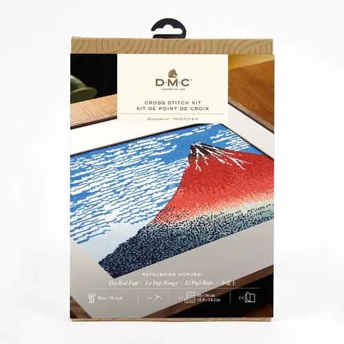 DMC Borduurpakket Masters Collectie - The Red Fuji - DMC DMC Borduurpakket Masters Collectie - The Red Fuji - DMC