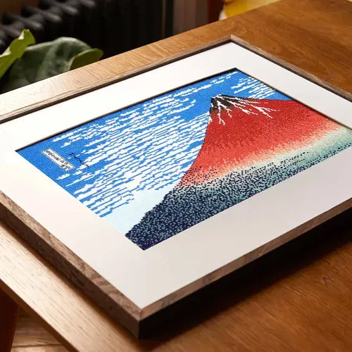 DMC Borduurpakket Masters Collectie - The Red Fuji - DMC DMC Borduurpakket Masters Collectie - The Red Fuji - DMC