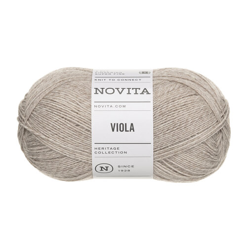 Novita Novita - Viola - 060 Sand  - 100 gram Novita Novita - Viola - 060 Sand  - 100 gram