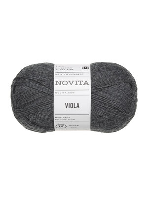 Novita Novita - Viola - 044 Graphite - 100 gram Novita Novita - Viola - 044 Graphite - 100 gram