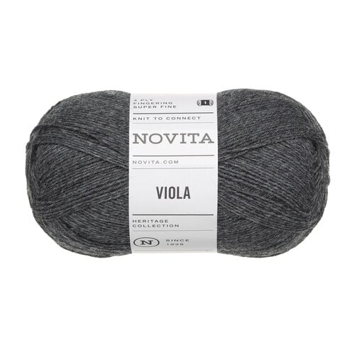Novita Novita - Viola - 044 Graphite - 100 gram Novita Novita - Viola - 044 Graphite - 100 gram