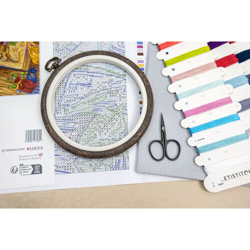 Leti Stitch Borduurpakket Dragon Studies - Leti Stitch