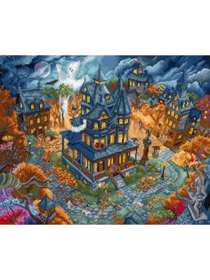 Leti Stitch Borduurpakket Haunted Happening - Leti Stitch