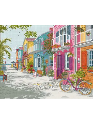 Leti Stitch Borduurpakket Seaside Harmony - Leti Stitch