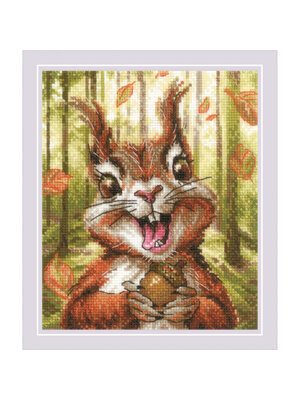 RIOLIS Borduurpakket Nutty Delight - RIOLIS RIOLIS Borduurpakket Nutty Delight - RIOLIS