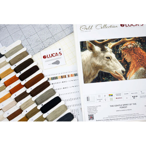 Luca-S Borduurpakket The Gentle Spirit of the Forest - Luca-S