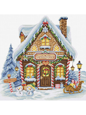 Luca-S Borduurpakket Santa’s Shop - Luca-S Luca-S Borduurpakket Santa’s Shop - Luca-S