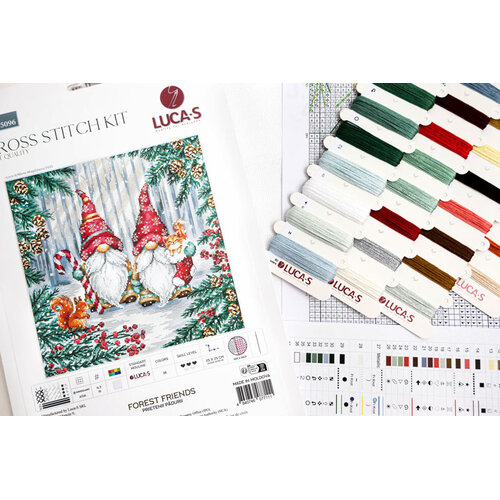 Luca-S Borduurpakket Forest Friends  - Luca-S