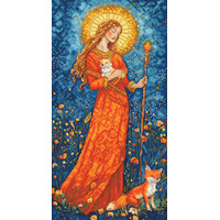 Borduurpakket Goddess of the Autumn - Leti Stitch