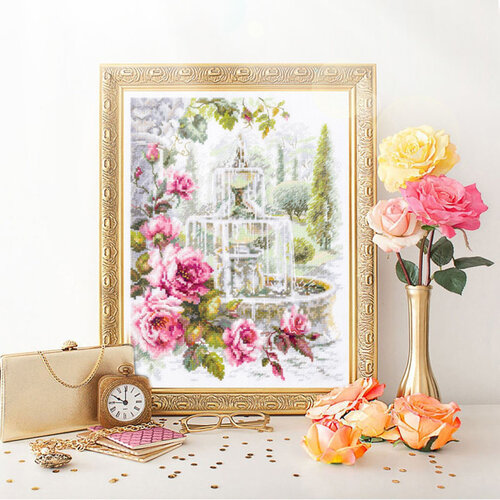 Magic Needle Borduurpakket Fountain of Desires - Magic Needle Magic Needle Borduurpakket Fountain of Desires - Magic Needle