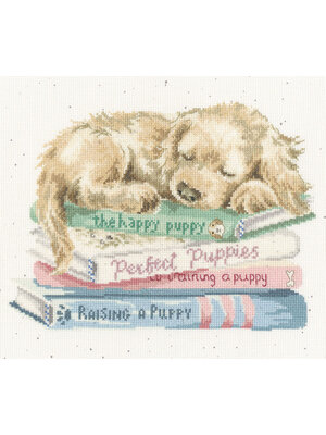 Bothy Threads Borduurpakket Hannah Dale - A Pup's Life - Bothy Threads Bothy Threads Borduurpakket Hannah Dale - A Pup's Life - Bothy Threads