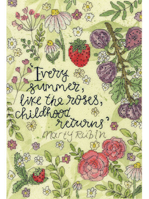 Bothy Threads Borduurpakket Chloe's Chateau - Roses Of Summer - Bothy Threads Bothy Threads Borduurpakket Chloe's Chateau - Roses Of Summer - Bothy Threads