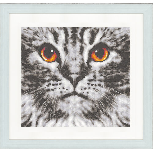 Vervaco Telpakket kit Kat close-up