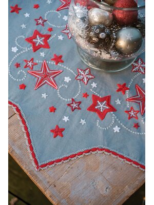 Vervaco Tafelkleed kit Dancing Stars Vervaco Tafelkleed kit Dancing Stars