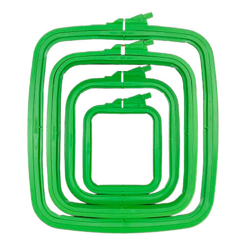 Nurge Nurge rechthoekige borduurring - 9,5 x 11 cm - Groen Nurge Nurge rechthoekige borduurring - 9,5 x 11 cm - Groen