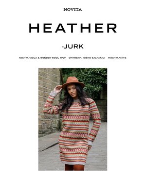 Novita Novita - Single Pattern - Damesjurk Heather - patroon Novita Novita - Single Pattern - Damesjurk Heather - patroon