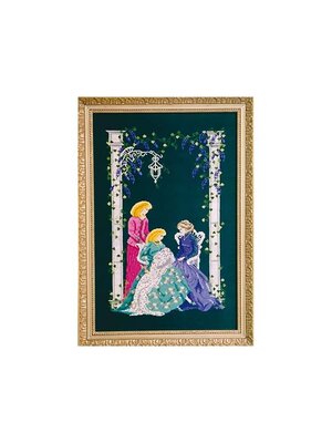 Borduurpatroon Generations - The Locket - Black Swan Designs Borduurpatroon Generations - The Locket - Black Swan Designs