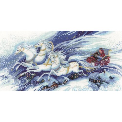 RIOLIS Borduurpakket Magical Sleigh Ride - RIOLIS