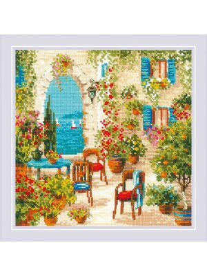 RIOLISf Borduurpakket Southern Courtyard - RIOLIS RIOLISf Borduurpakket Southern Courtyard - RIOLIS