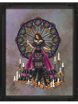 Bella Filipina Designs Borduurpatroon La Catrina - Bella Filipina