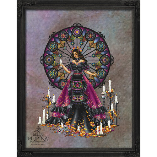 Bella Filipina Designs Borduurpatroon La Catrina - Bella Filipina