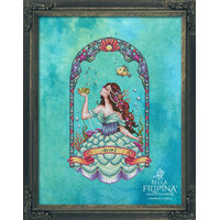 Borduurpatroon The Golden Voice - Bella Filipina