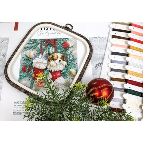 Leti Stitch Borduurpakket Christmas Naps - Leti Stitch