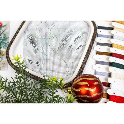 Leti Stitch Borduurpakket Christmas Naps - Leti Stitch