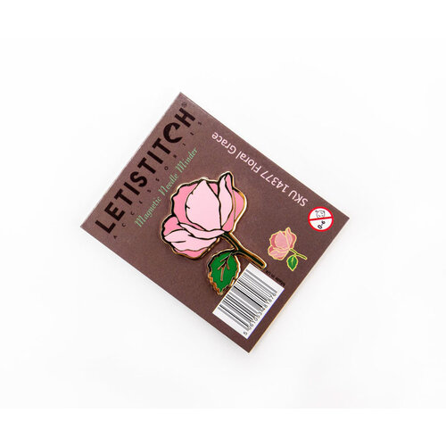 Leti Stitch Needle Minder Floral Grace - Leti Stitch Leti Stitch Needle Minder Floral Grace - Leti Stitch