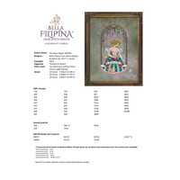 DMC borduurgarens The Glass Slipper - Bella Filipina