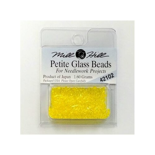 Mill Hill Petite Glass Beads Lemon - Mill Hill