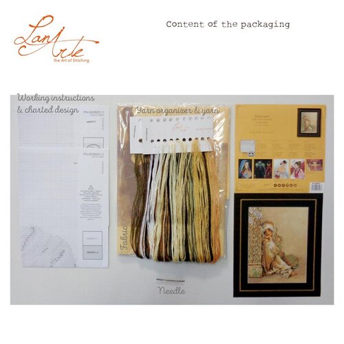 Lanarte Telpakket kit Arabische vrouw Lanarte Telpakket kit Arabische vrouw