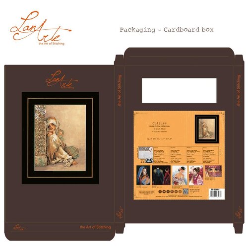 Lanarte Telpakket kit Arabische vrouw Lanarte Telpakket kit Arabische vrouw