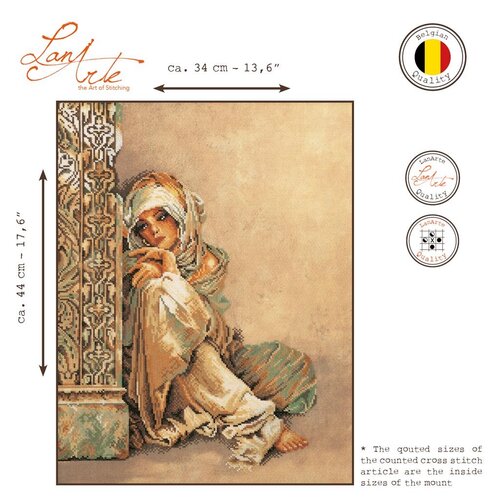 Lanarte Telpakket kit Arabische vrouw Lanarte Telpakket kit Arabische vrouw