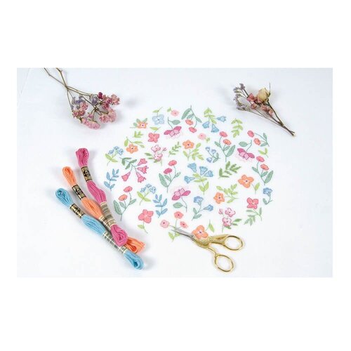 DMC Kruissteekboekje Floral Stitch - DMC