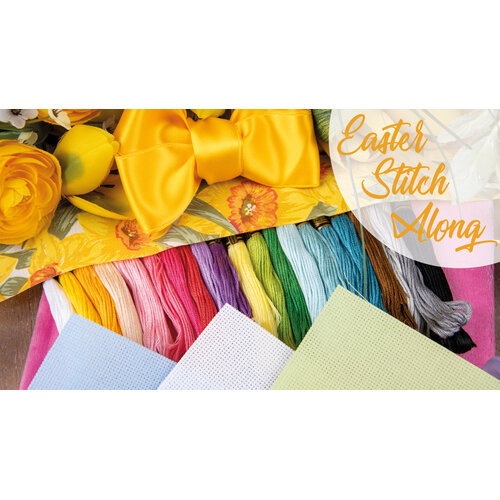 Vervaco Materialenpakket kit Secret Stitch Along Pasen 2026/1