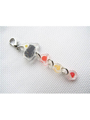 Leti Stitch Scissors Chain Twinkle Kitty - Leti Stitch