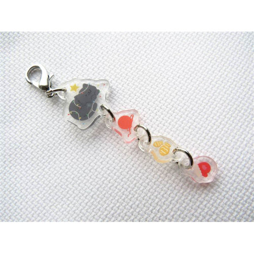 Leti Stitch Scissors Chain Twinkle Kitty - Leti Stitch