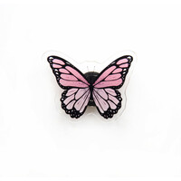 Needle Minder Pink Butterfly - Leti Stitch