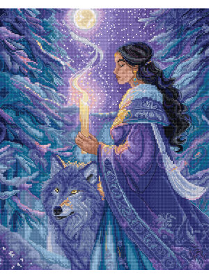 Leti Stitch Borduurpakket Arctic Enchantress - Leti Stitch