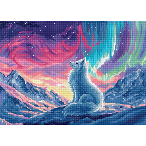 Leti Stitch Borduurpakket Aurora Guardian - Leti Stitch