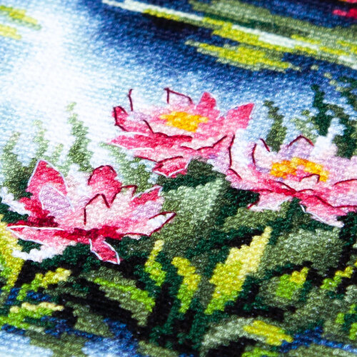 Magic Needle Borduurpakket The Water Lily Pond - Magic Needle