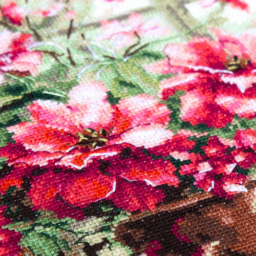 Magic Needle Borduurpakket Morning in Rosy Tones - Magic Needle