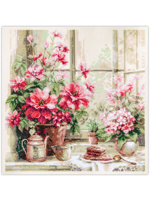 Magic Needle CI Borduurpakket Morning in Rosy Tones - Magic Needle Magic Needle CI Borduurpakket Morning in Rosy Tones - Magic Needle